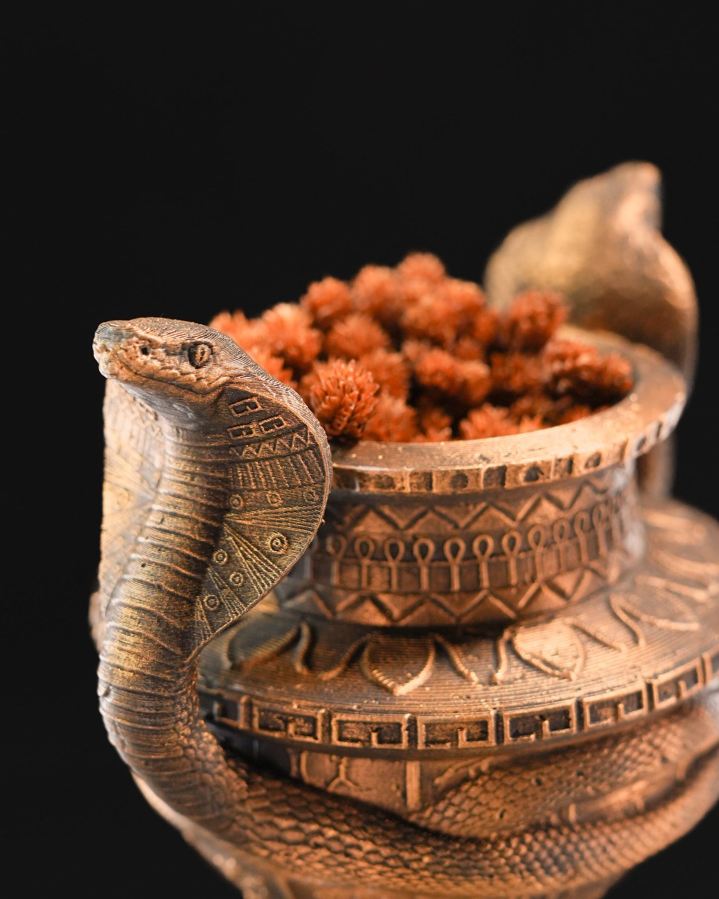 True Cobra Egyptian Vase