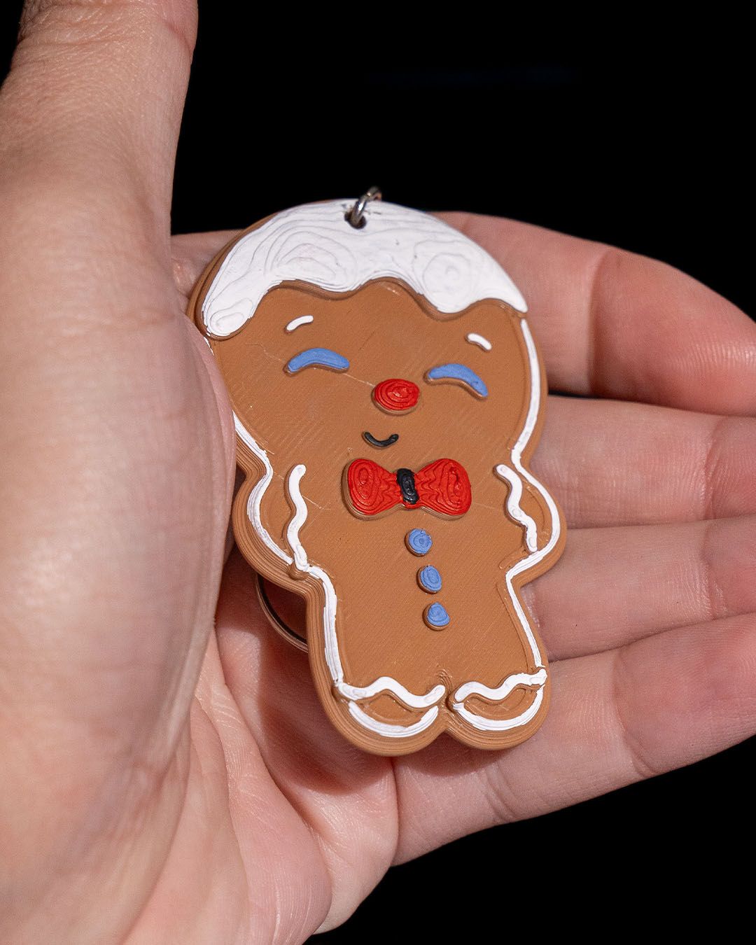 Gingerbread Keychain