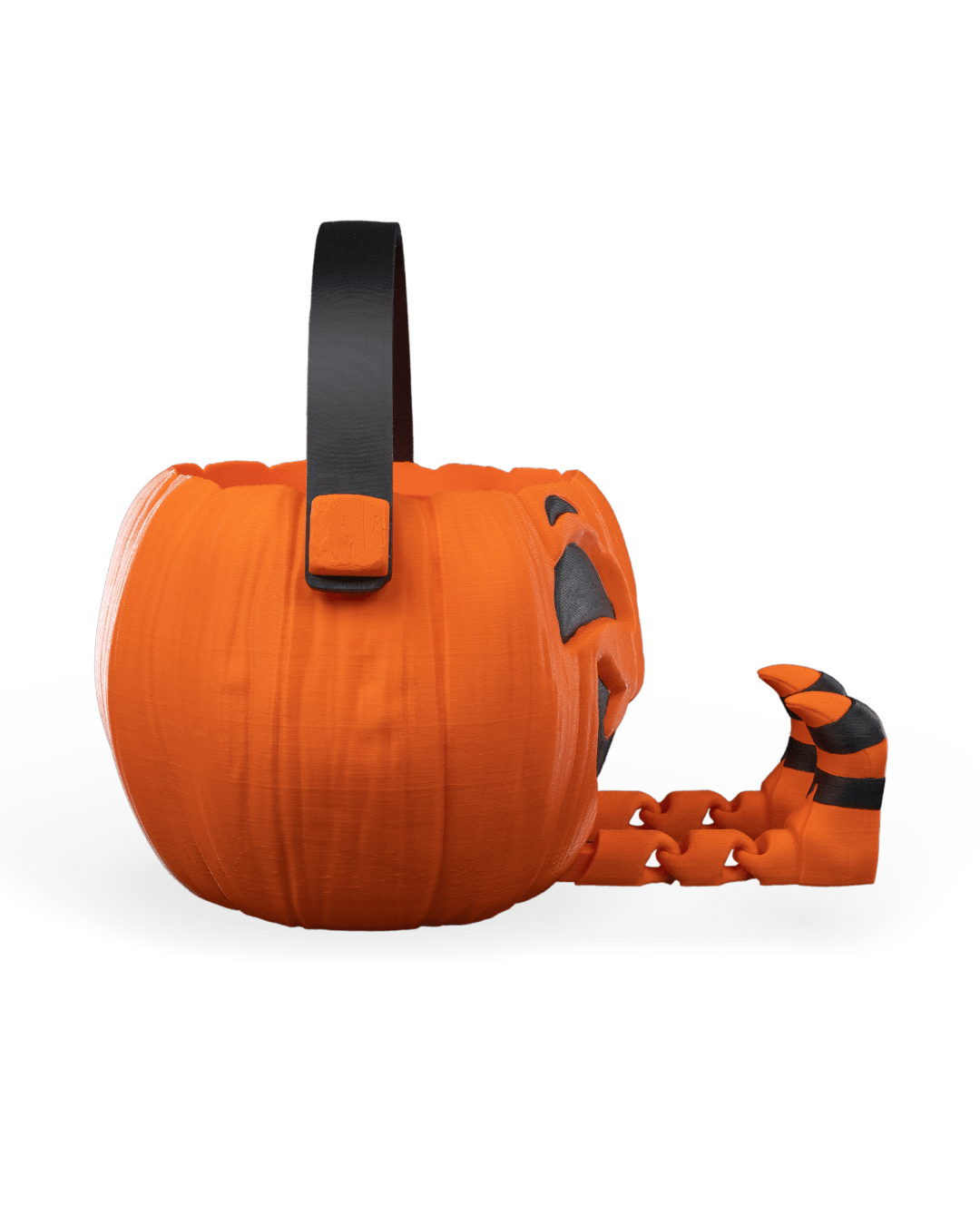 Walkin Pumpkin Candy Holder