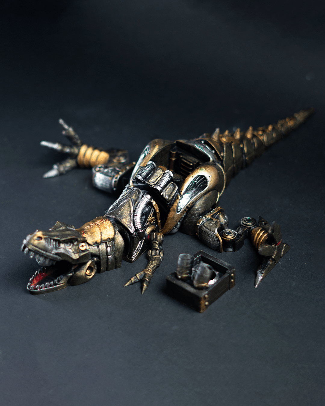 Steampunk Articulated T-Rex