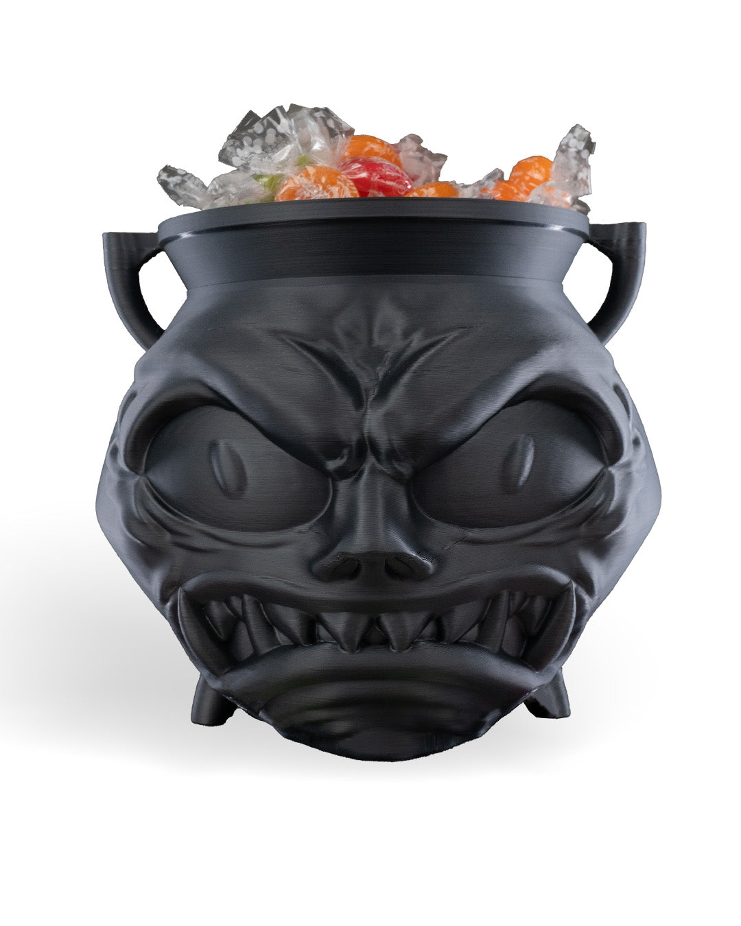 Angry Cauldron Candy Holder