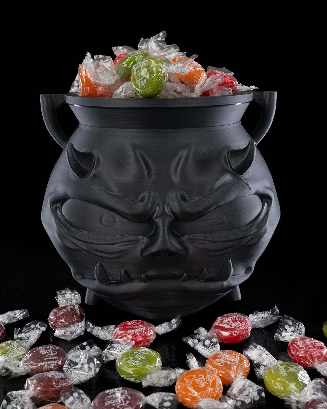 Serious Cauldron Candy Holder