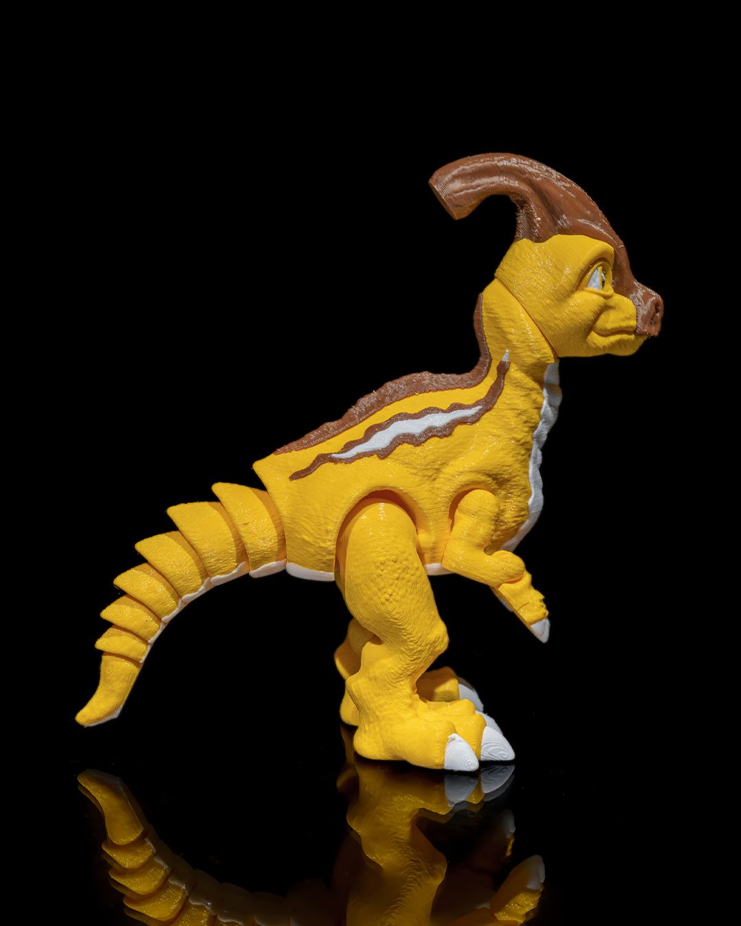 Articulated Parasaurolophus