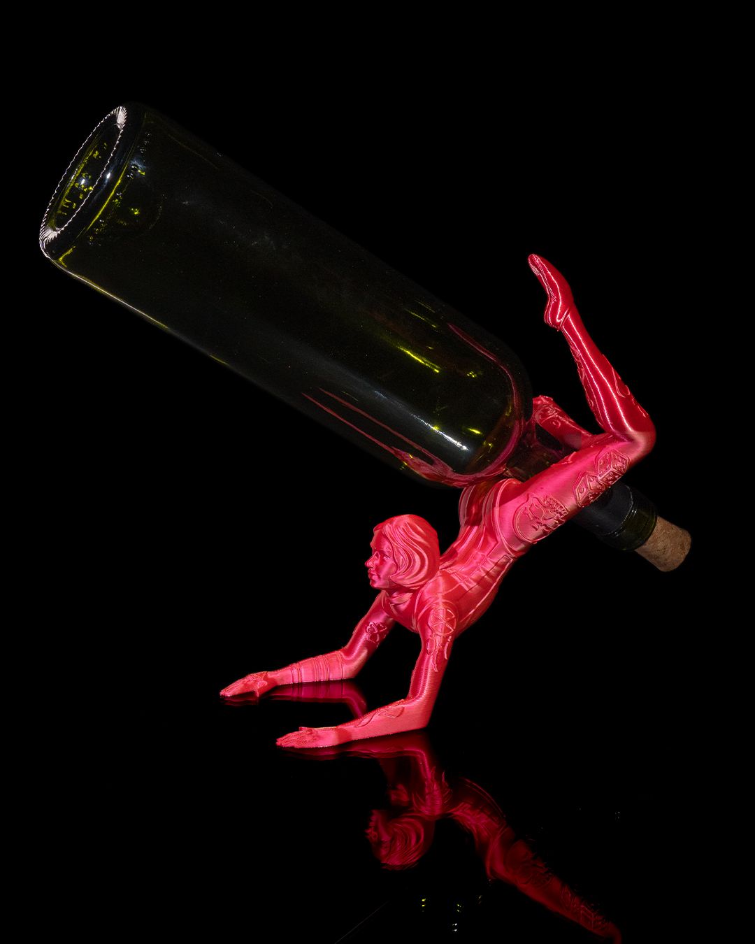 Contortionist Wine Holder