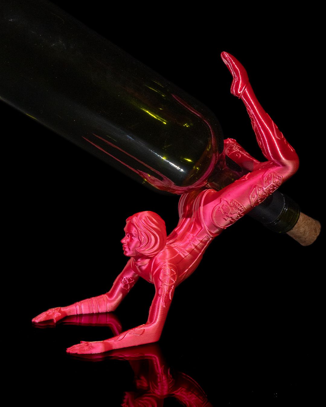 Contortionist Wine Holder