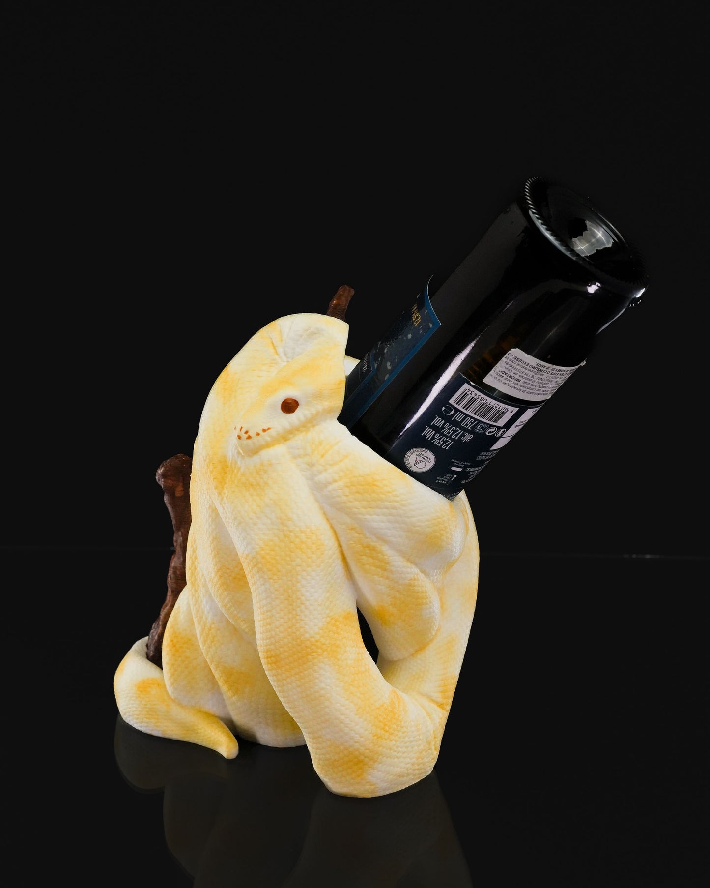 Ball Python Wine Holder