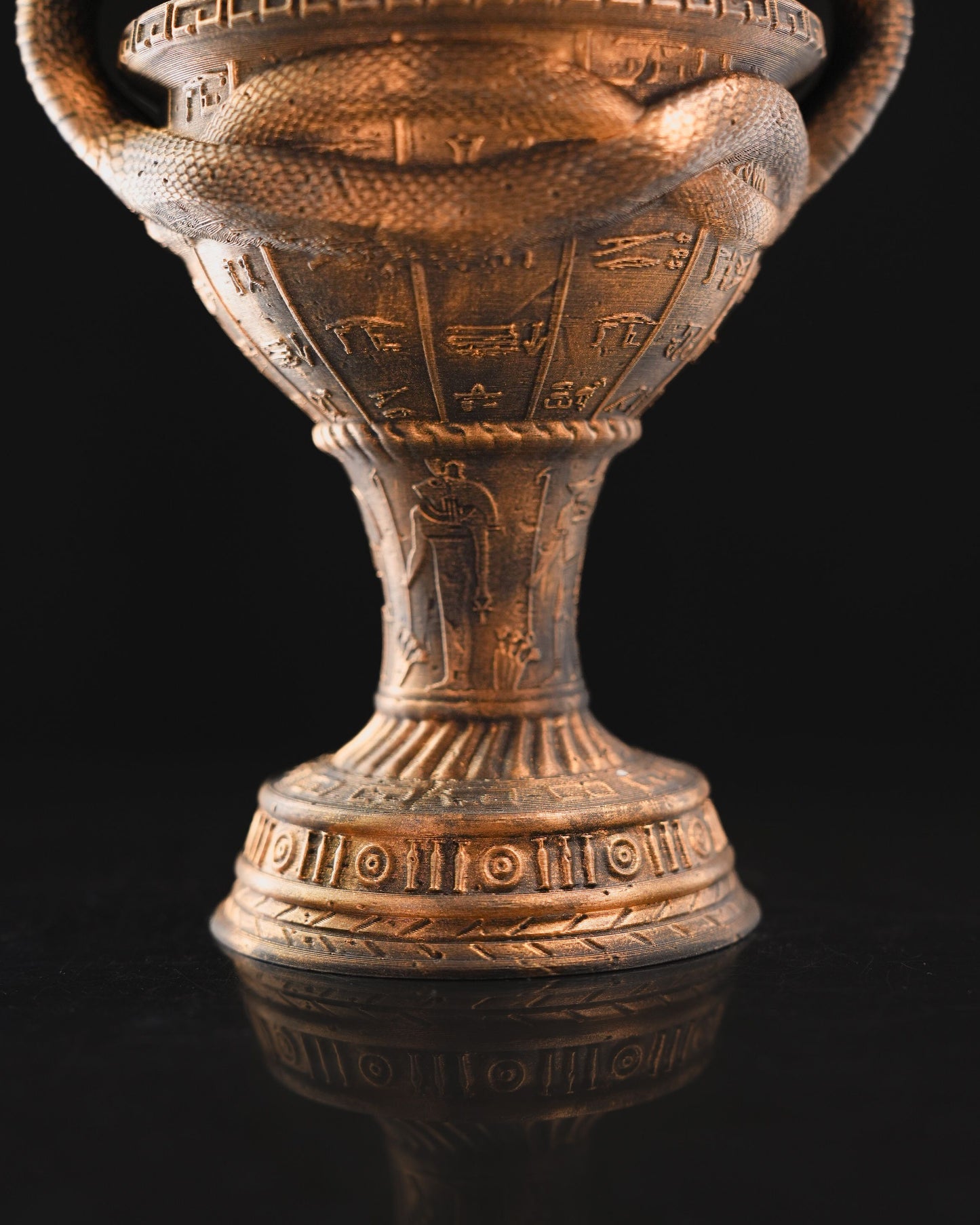 True Cobra Egyptian Vase