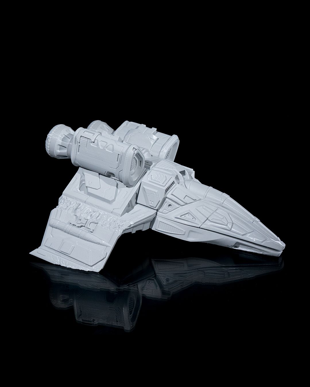 Fallen Spaceship Incense Holder