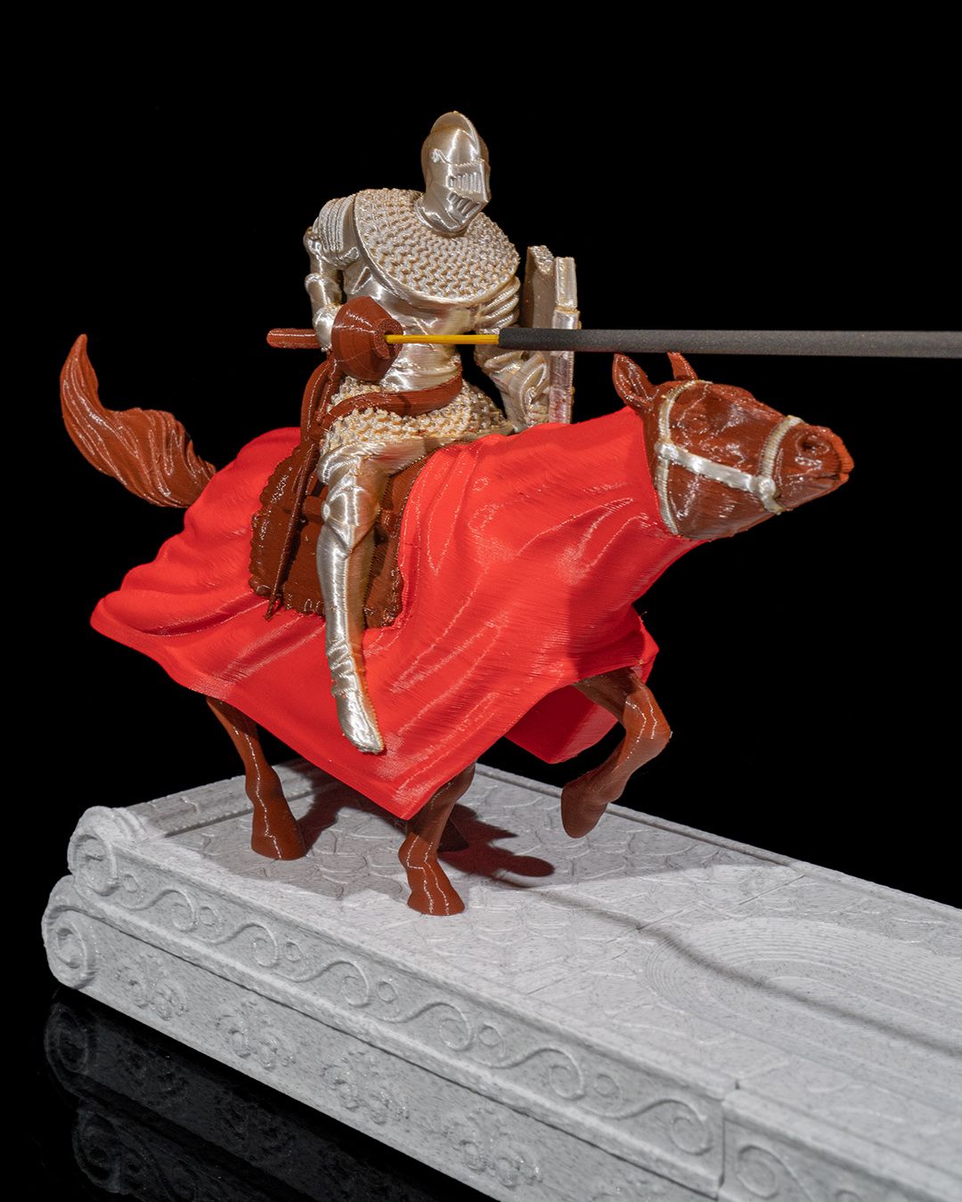 Joust a Knight Incense Holder