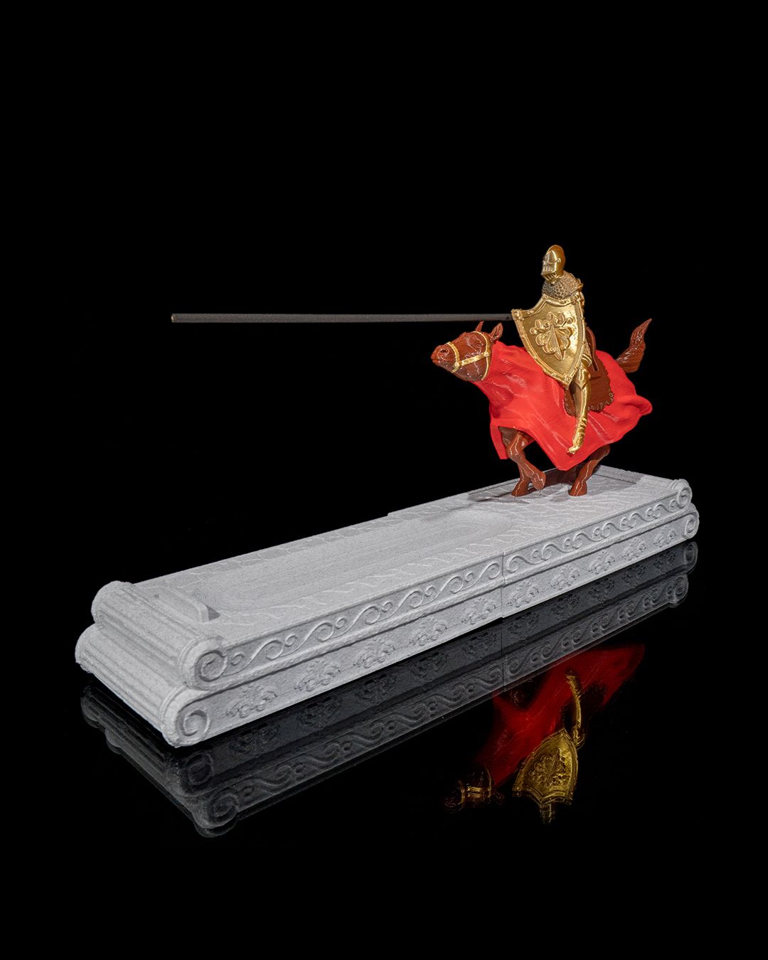 Joust a Knight Incense Holder