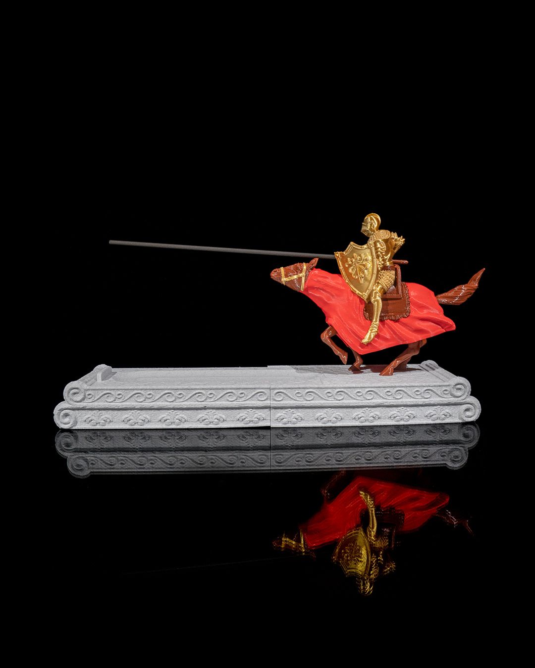 Joust a Knight Incense Holder