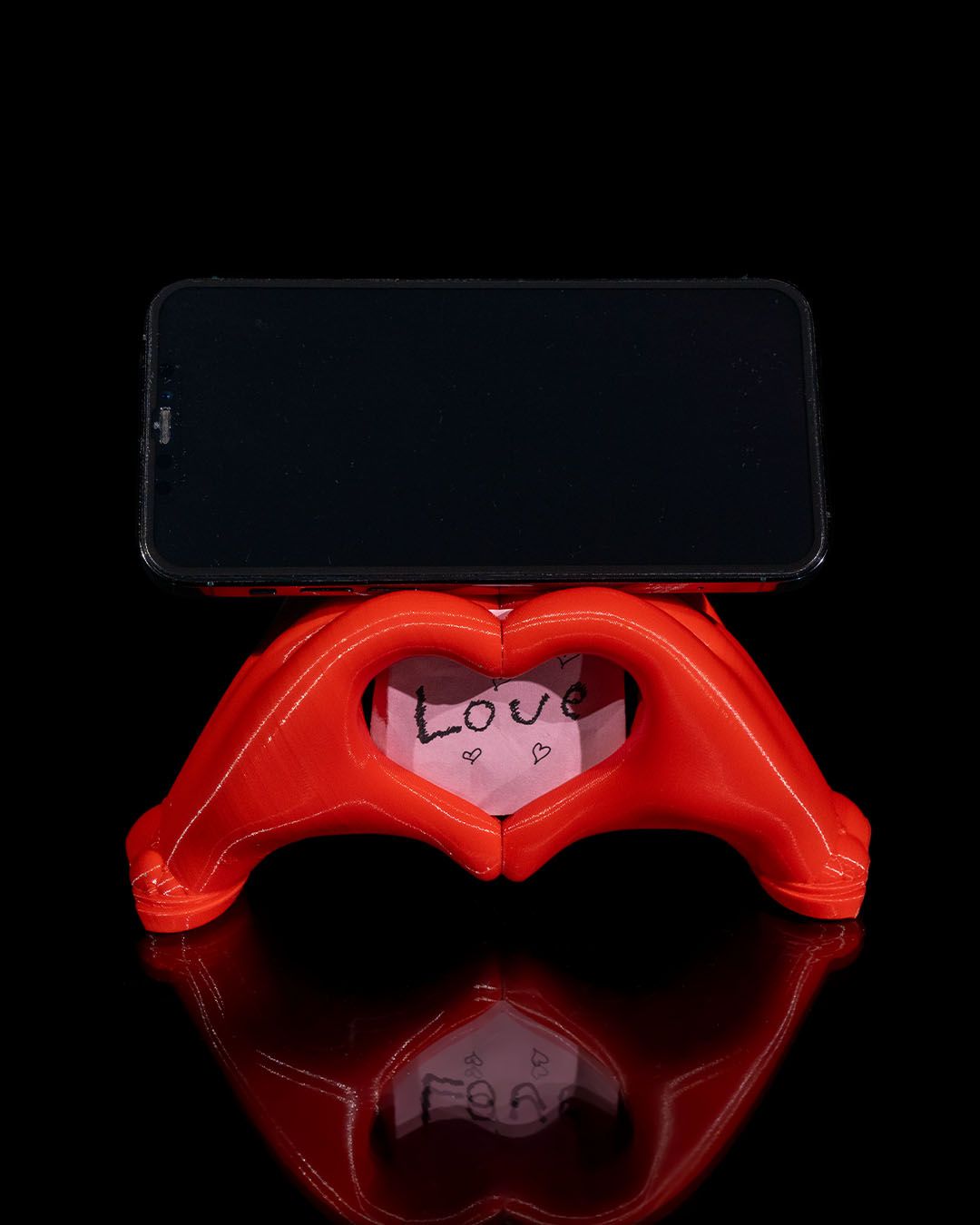 Koza Heart Hands Phone Holder