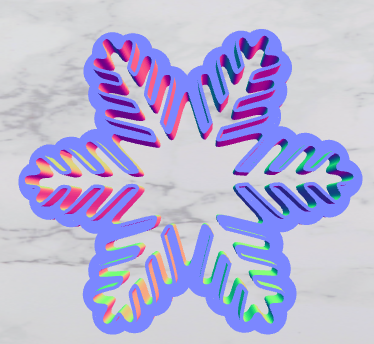 Snowflake cutter