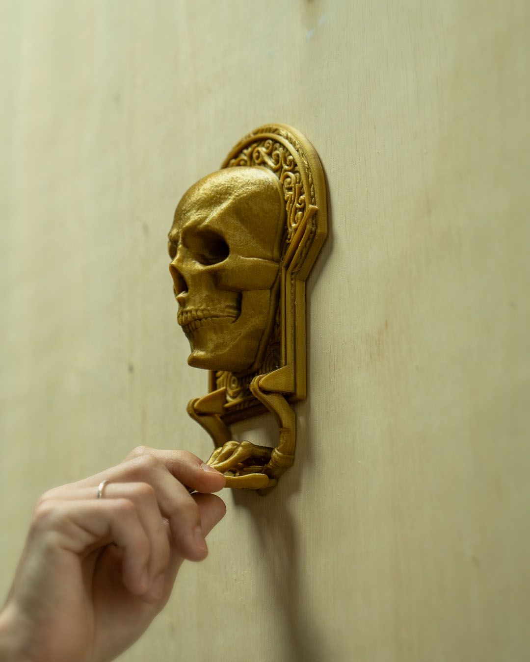 Skull Door Knocker