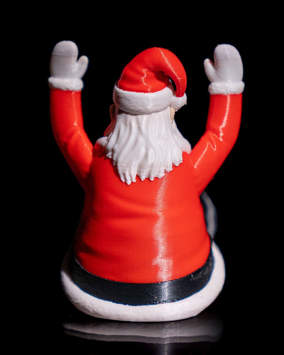 Supportive Santa Phone Holder