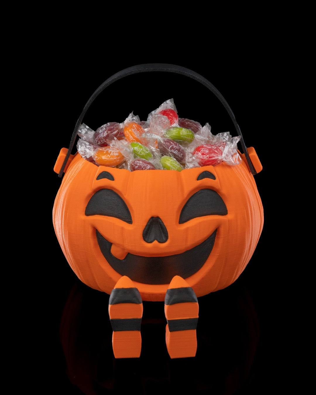 Walkin Pumpkin Candy Holder