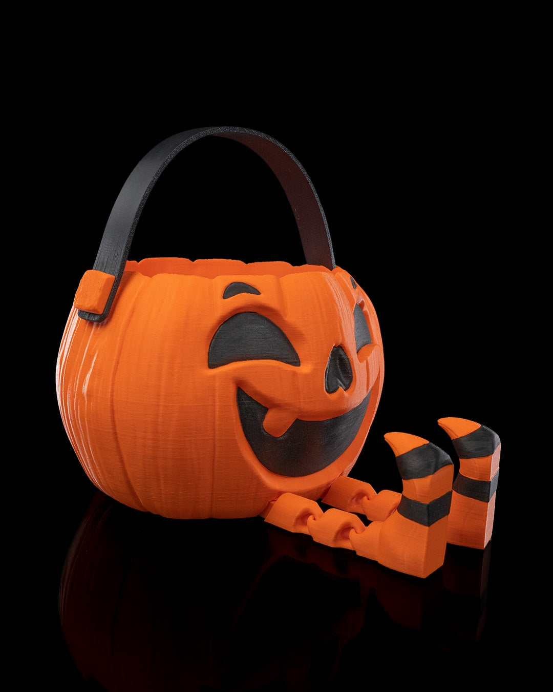 Walkin Pumpkin Candy Holder