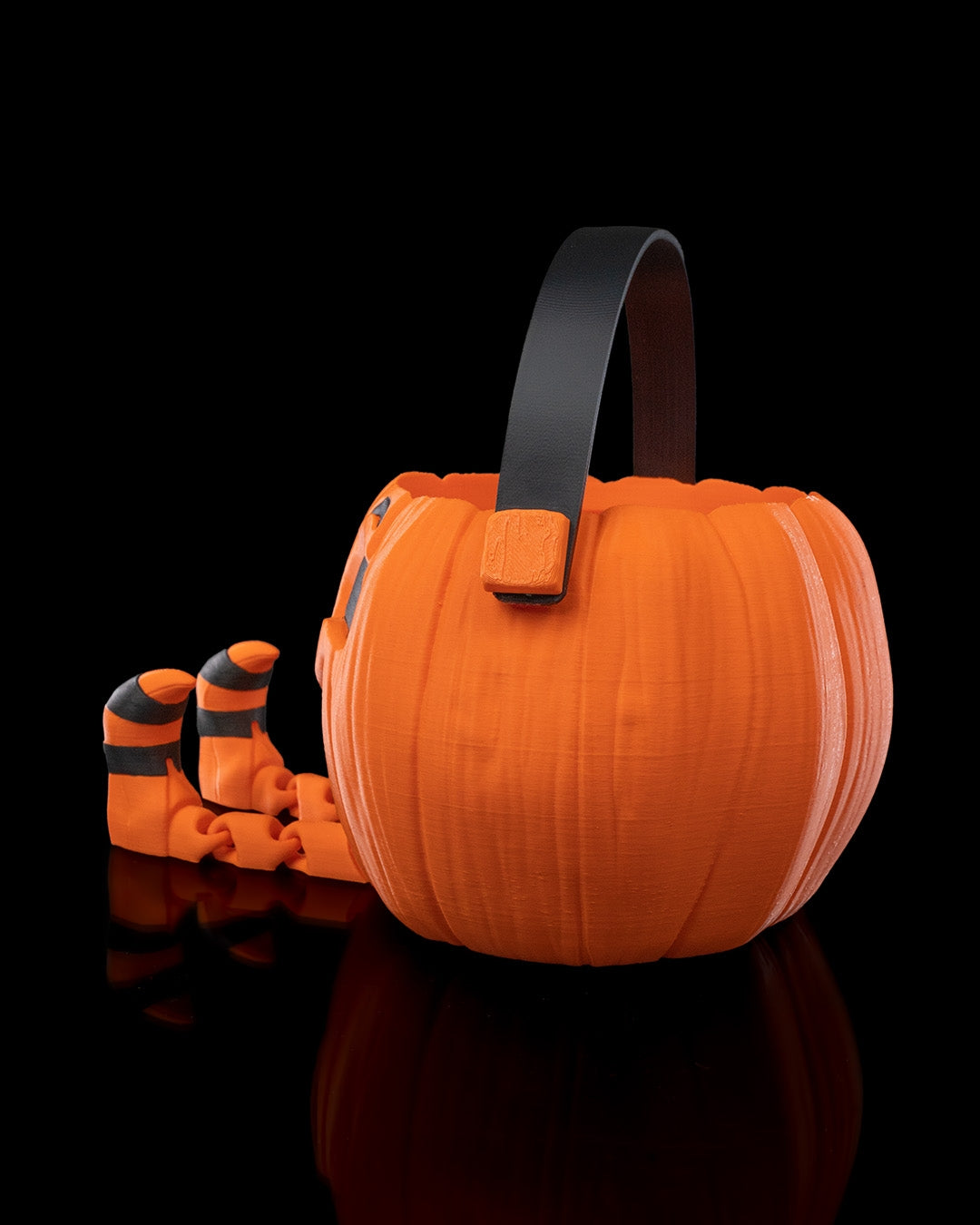 Walkin Pumpkin Candy Holder