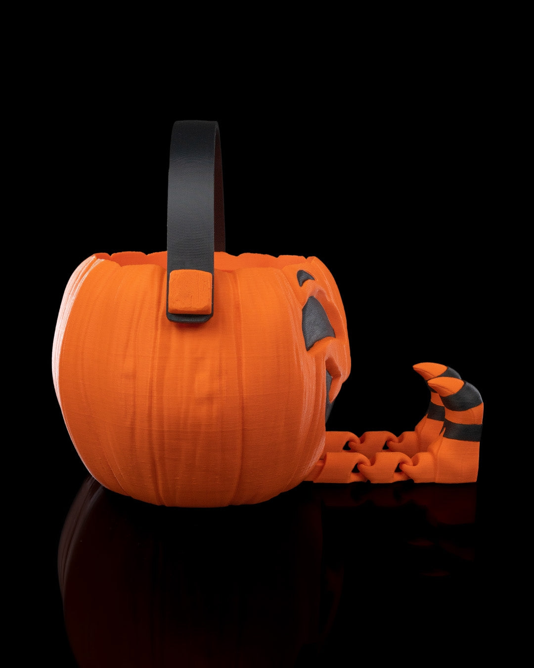 Walkin Pumpkin Candy Holder