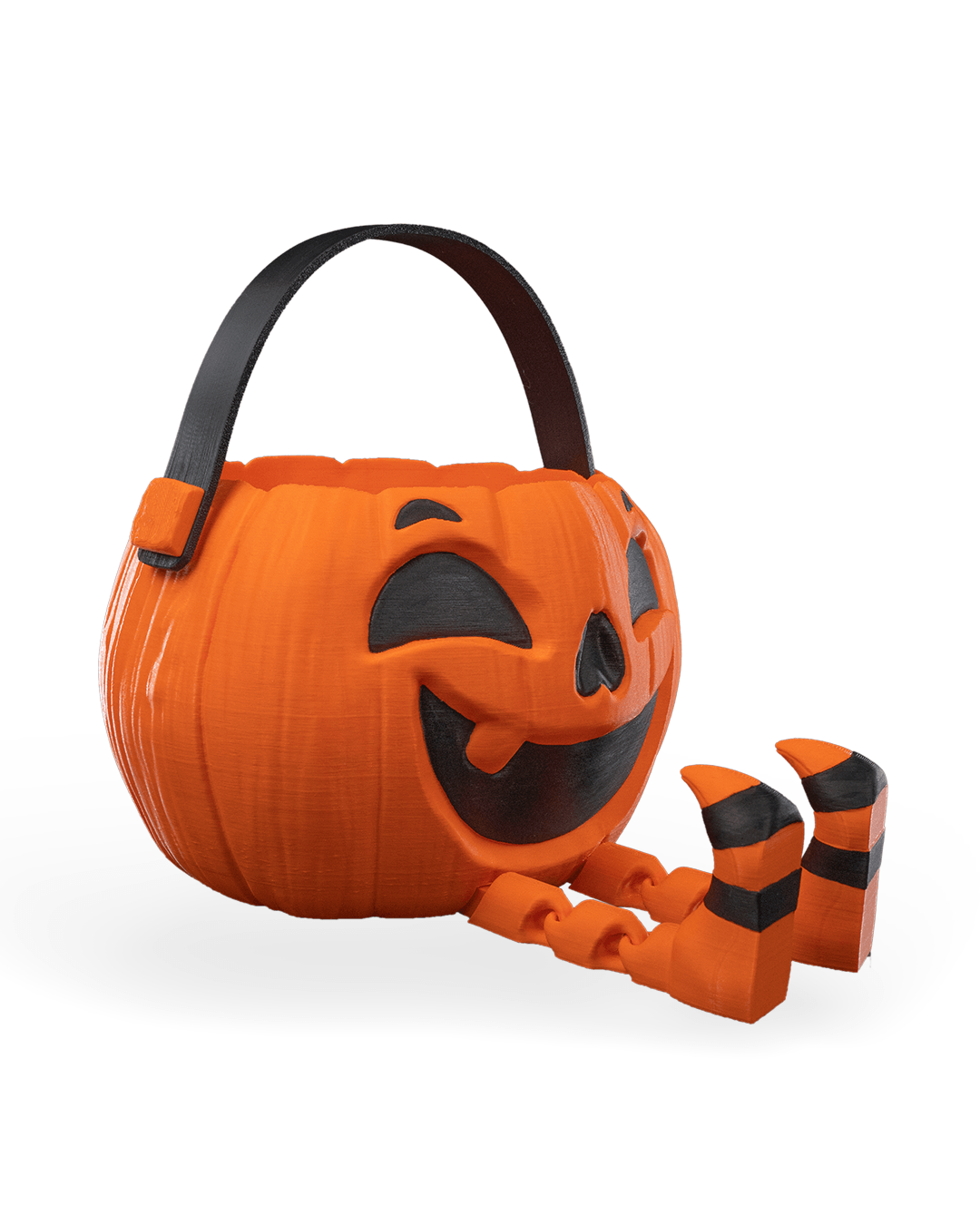 Walkin Pumpkin Candy Holder