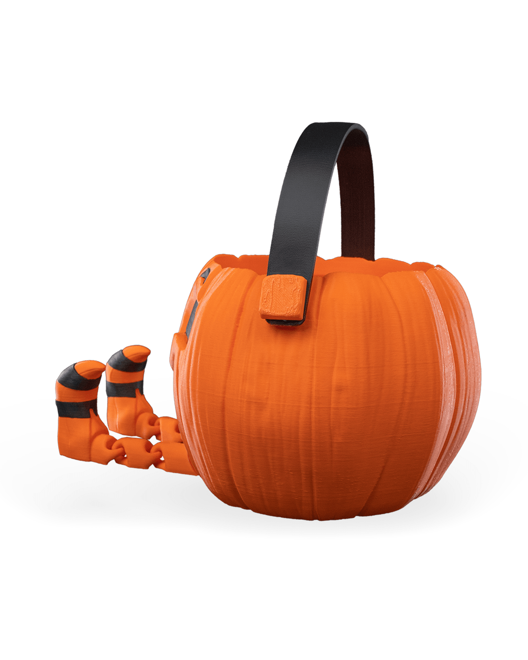 Walkin Pumpkin Candy Holder