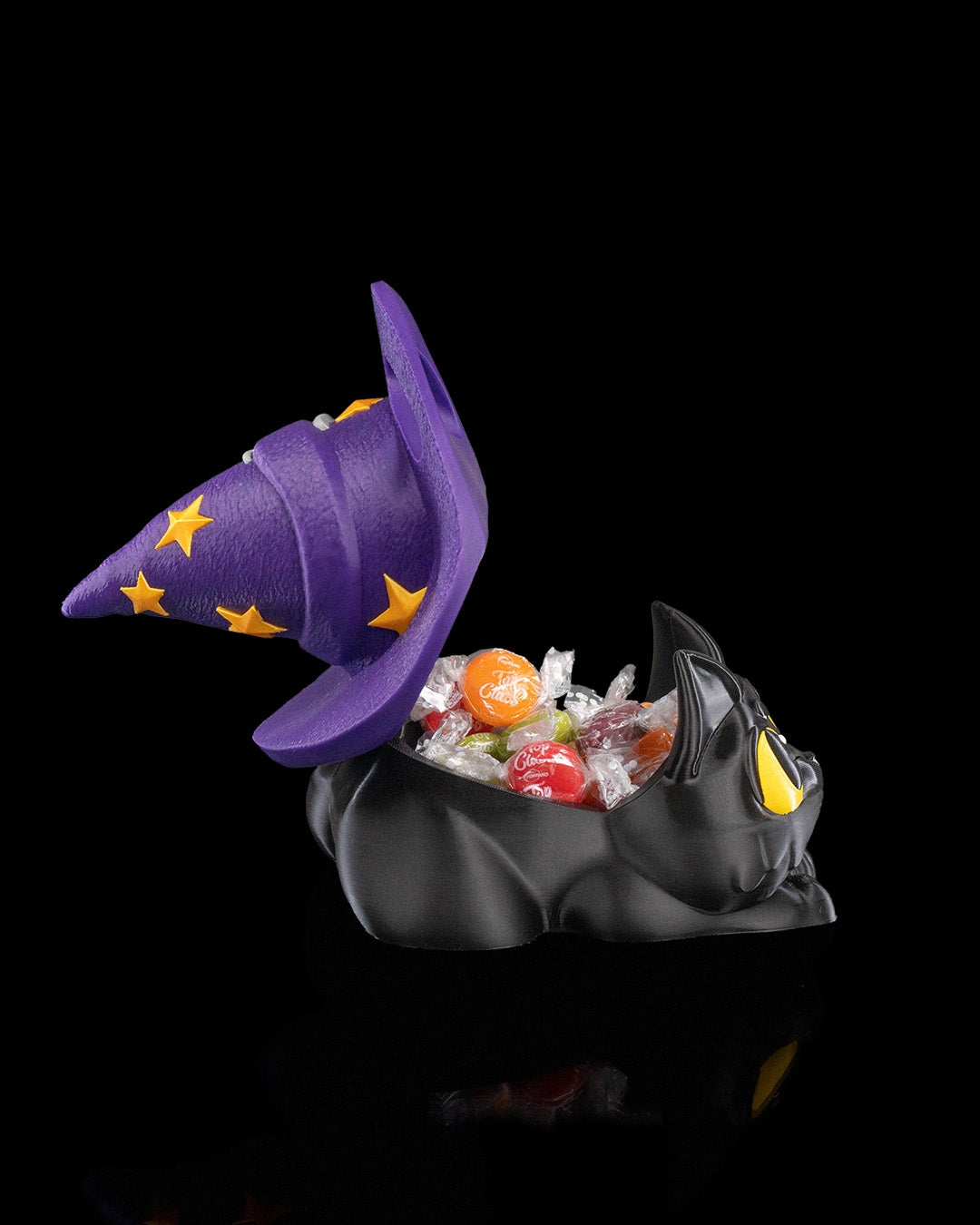 Witch Kitty Candy Holder