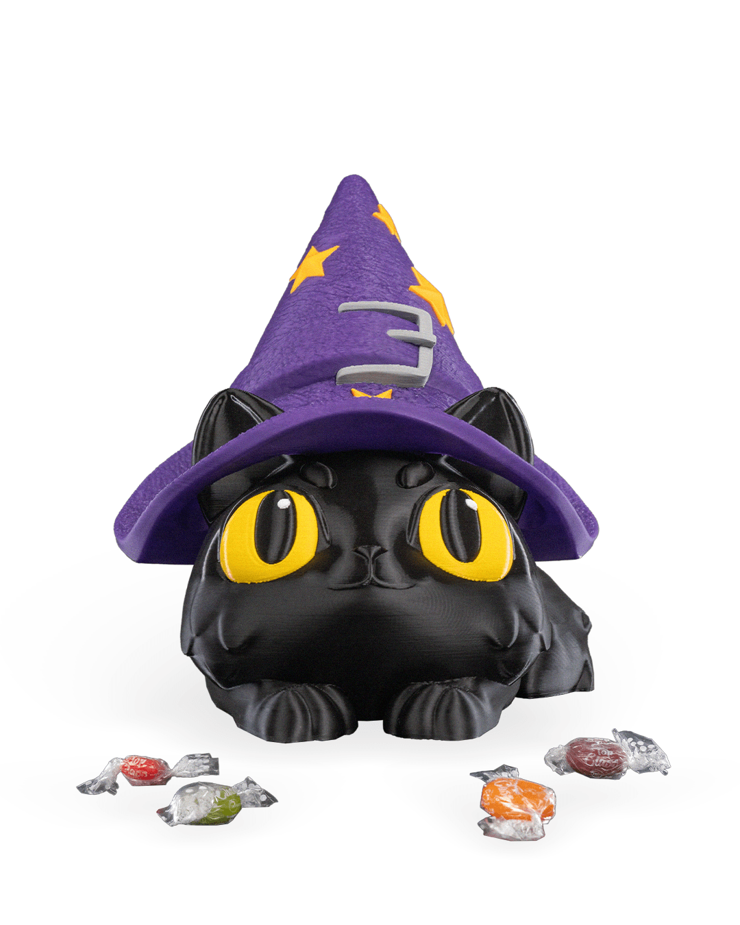 Witch Kitty Candy Holder