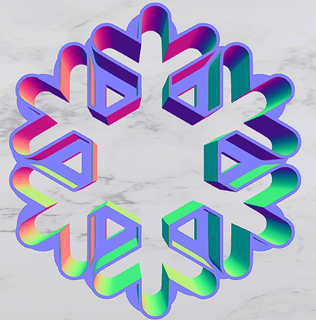 Snowflake cutter